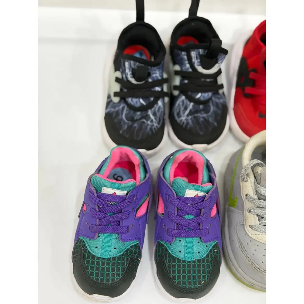 Nike Toddlers Sneakers Lot of 4 Size 6C CD7415 BQ4004